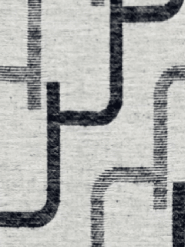 Como é feito o tecido jacquard 100% poliéster e por que o processo é importante?
